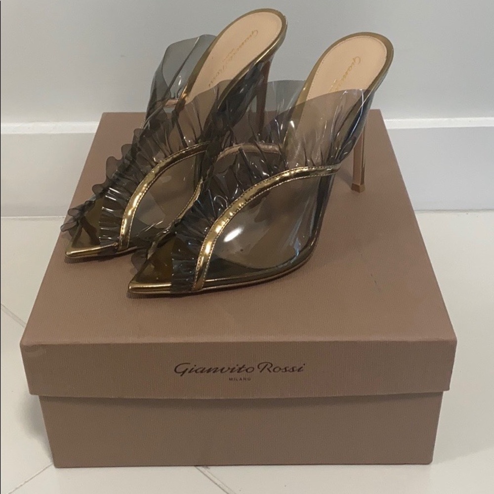 Gianvito Rossi Ofelia Mule Sz 40/10